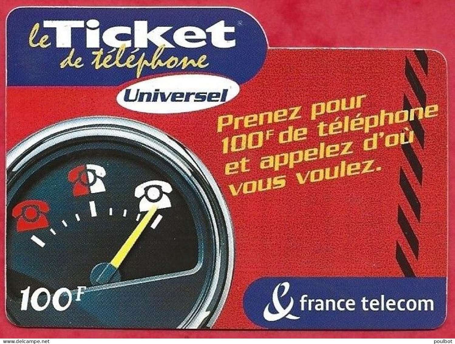 Ticket FT PU23A  Compteur Universel ( N° Lot 1F ) - FT Tickets