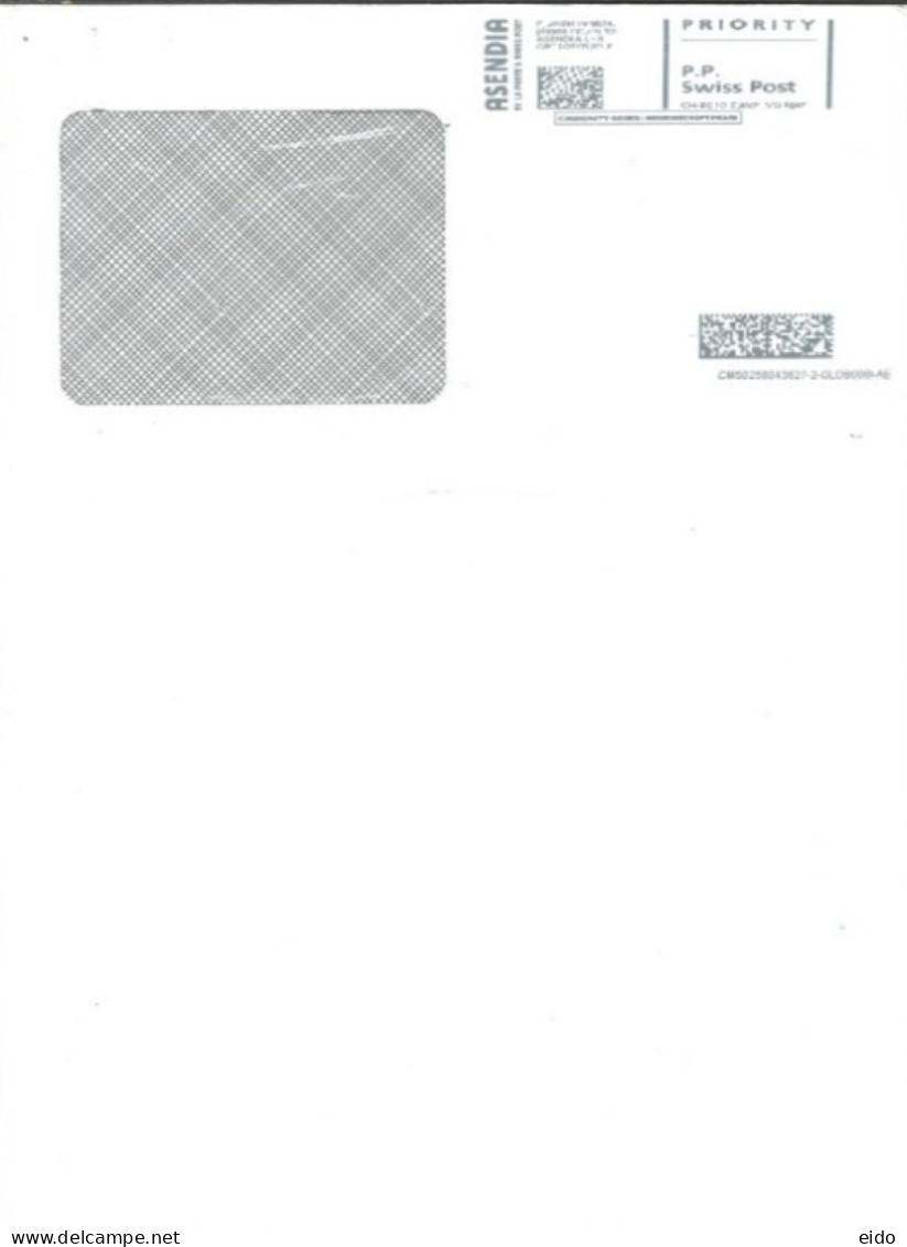 SWITZERLAND. - 2023 - POSTAL FRANKING MACHINE COVER TO DUBAI. - Cartas & Documentos