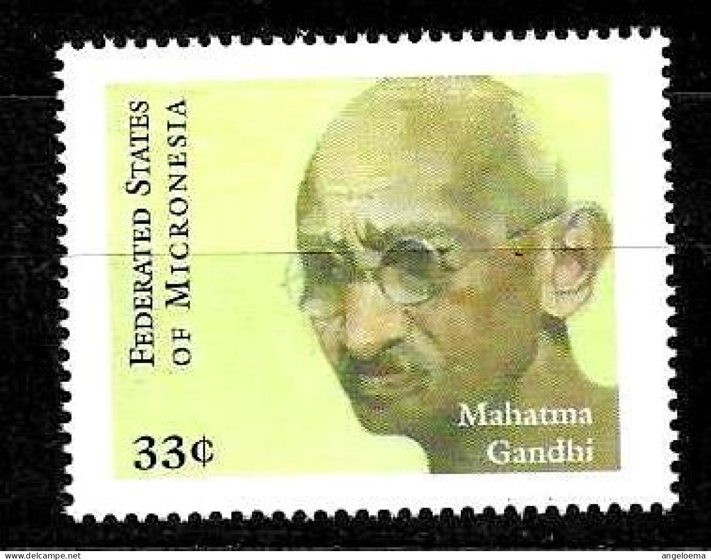 MICRONESIA - 1999 MAHATMA GANDHI Politico E Filosofo Indiano Nuovo** MNH - Mahatma Gandhi