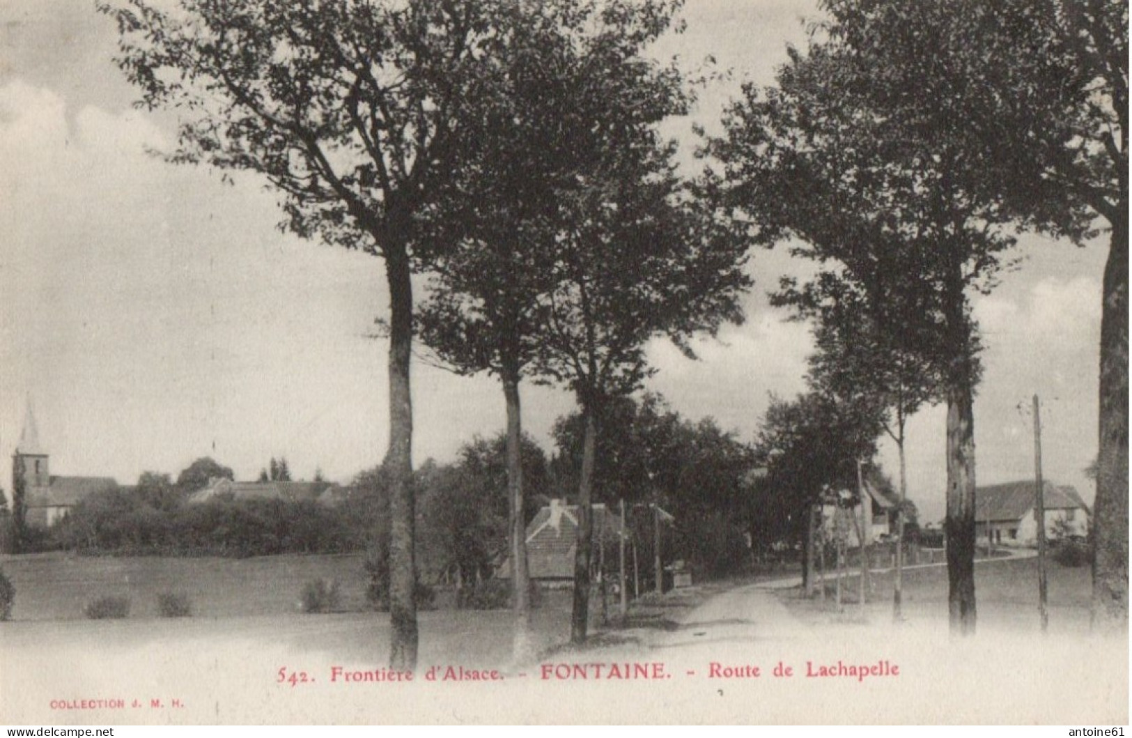 FONTAINE -- Route De Lachapelle - Fontaine