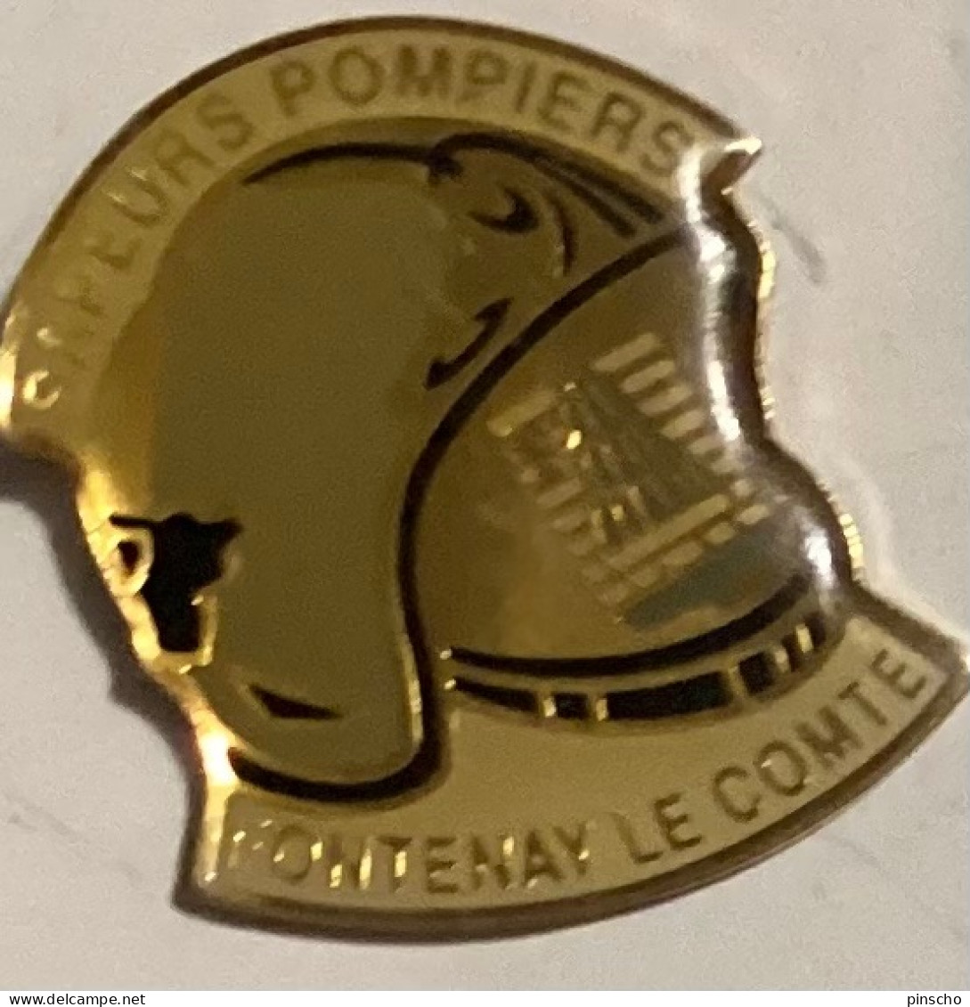 Pin S POMPIERS FONTENAY  LE COMTE - Bomberos