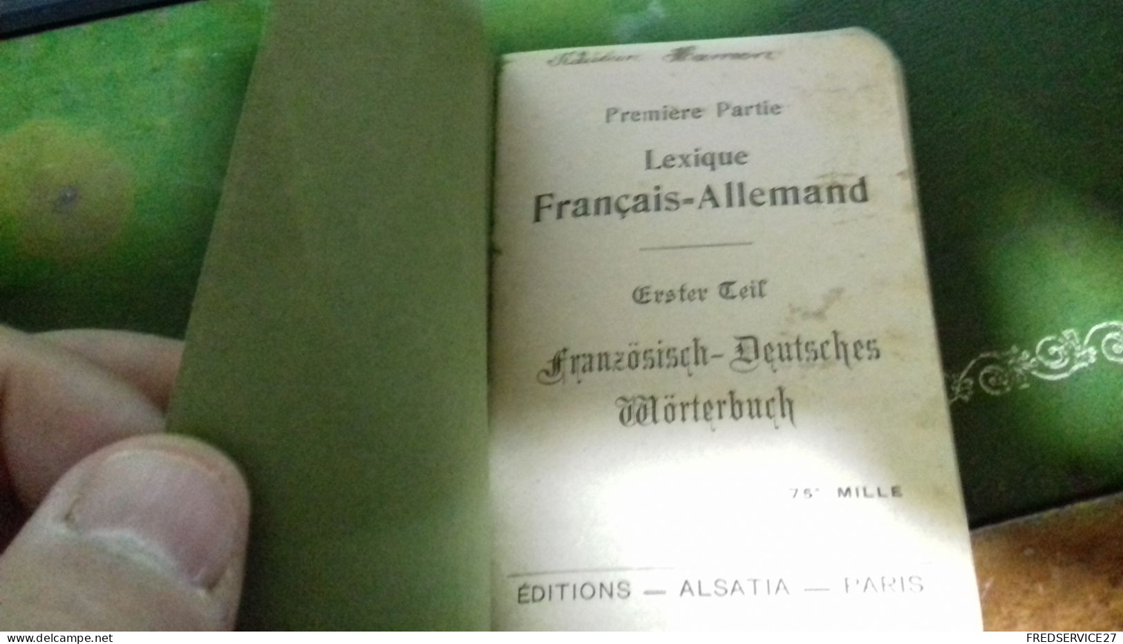 152/ DICTIONNAIRES FRANCAIS ALLEMAND PETIT - Dictionnaires