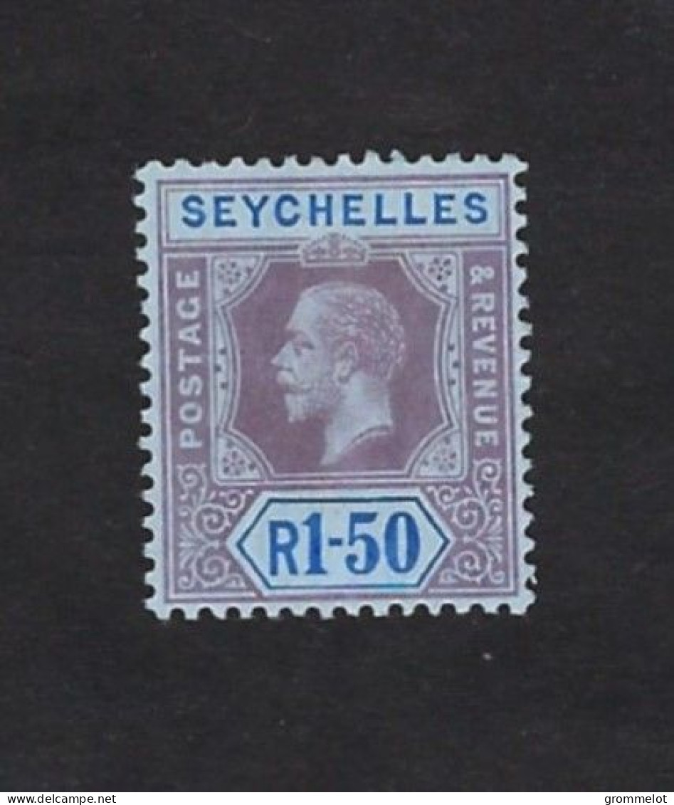 SEYCHELLES Yvert 87 1917/20 Neuf  Légère Marque De Charnière (Mint *)Très Beau, Very Fine - Seychelles (...-1976)