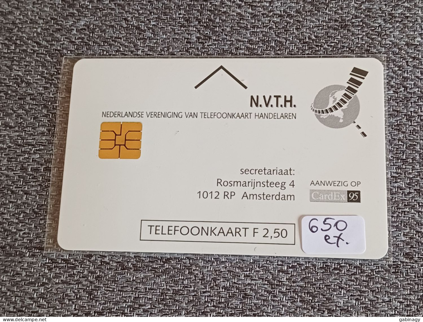 NETHERLANDS - CRD139 - CARDEX 95 - 650 EX. - Private