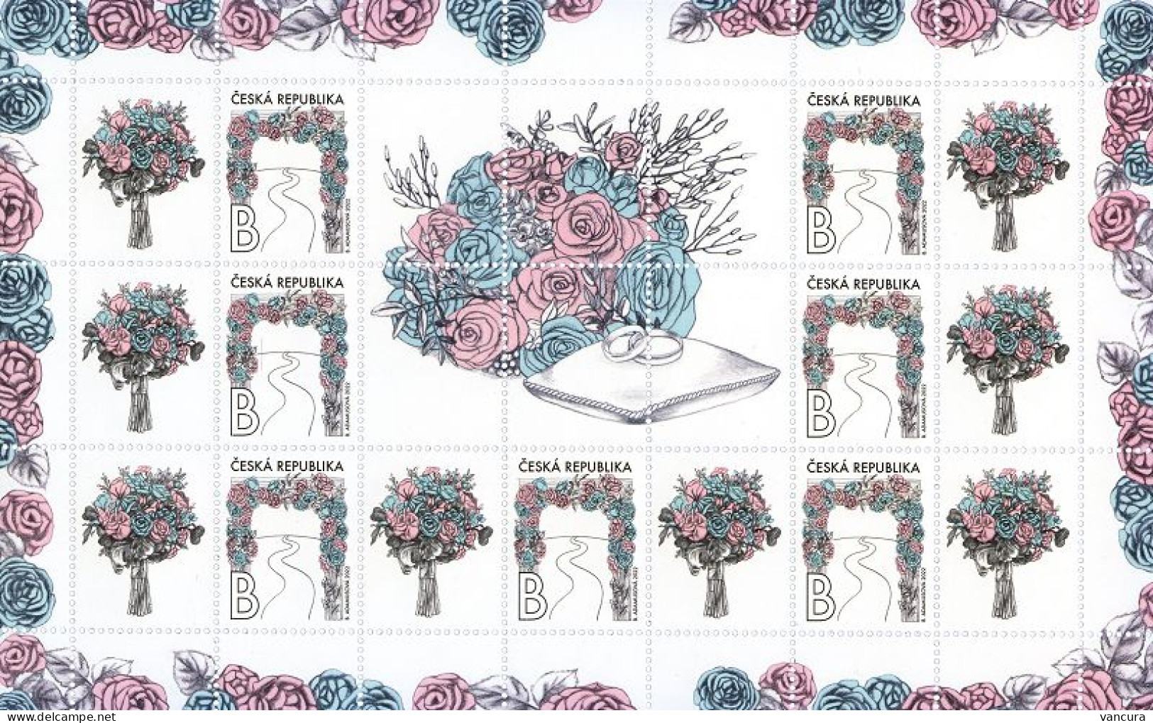 A 1175 Czech Republic Bridal 2022 - Unused Stamps