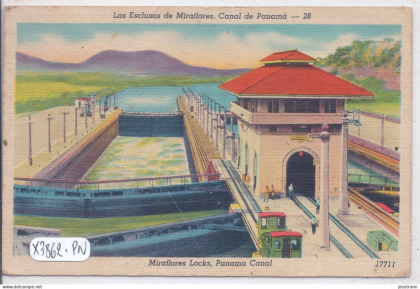 PANAMA- LAS ECLUSAS DE MIRAFLORES- CANAL DE PANAMA- - Panama
