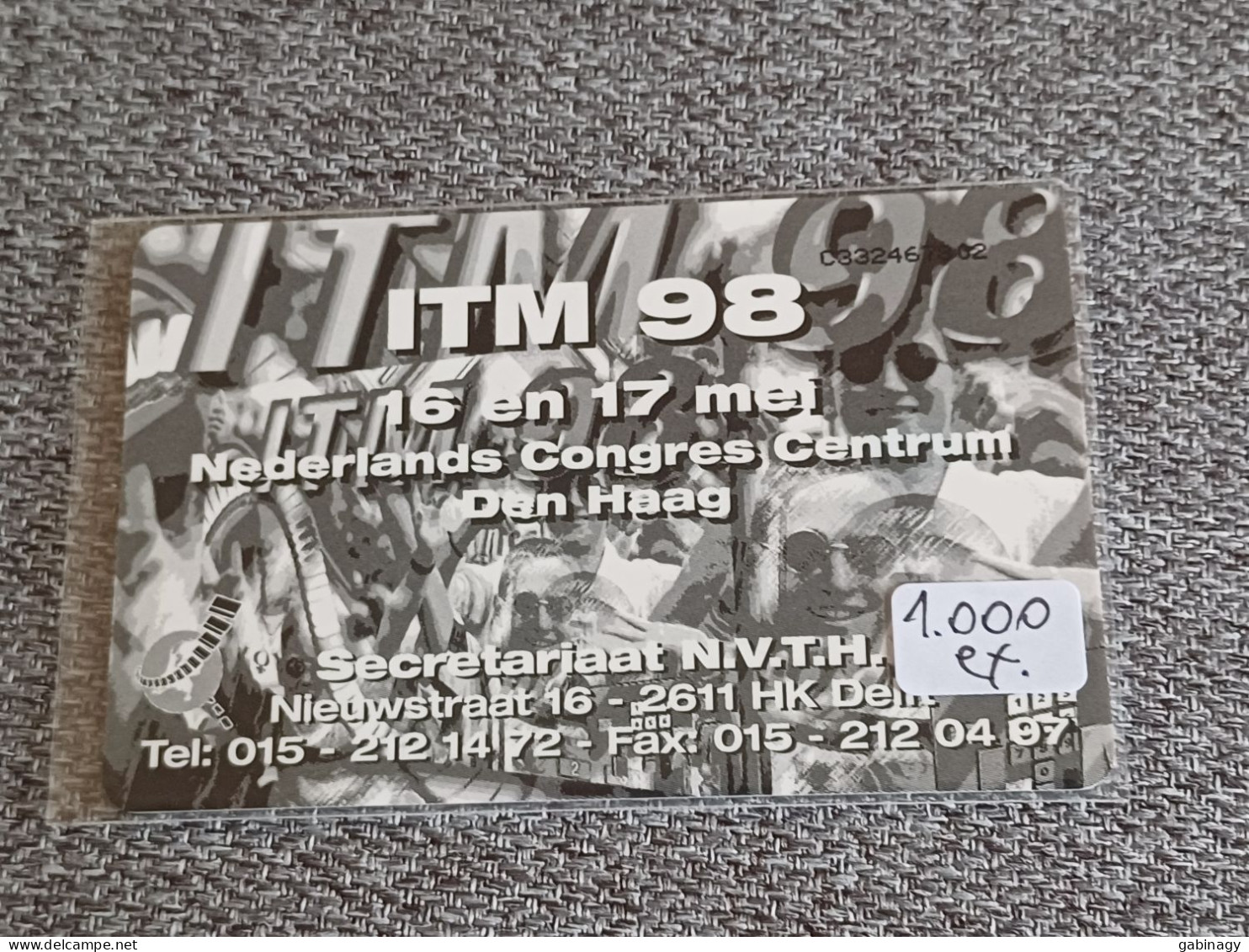 NETHERLANDS - CRD605 - ITM 98 - 1.000 EX. - Private
