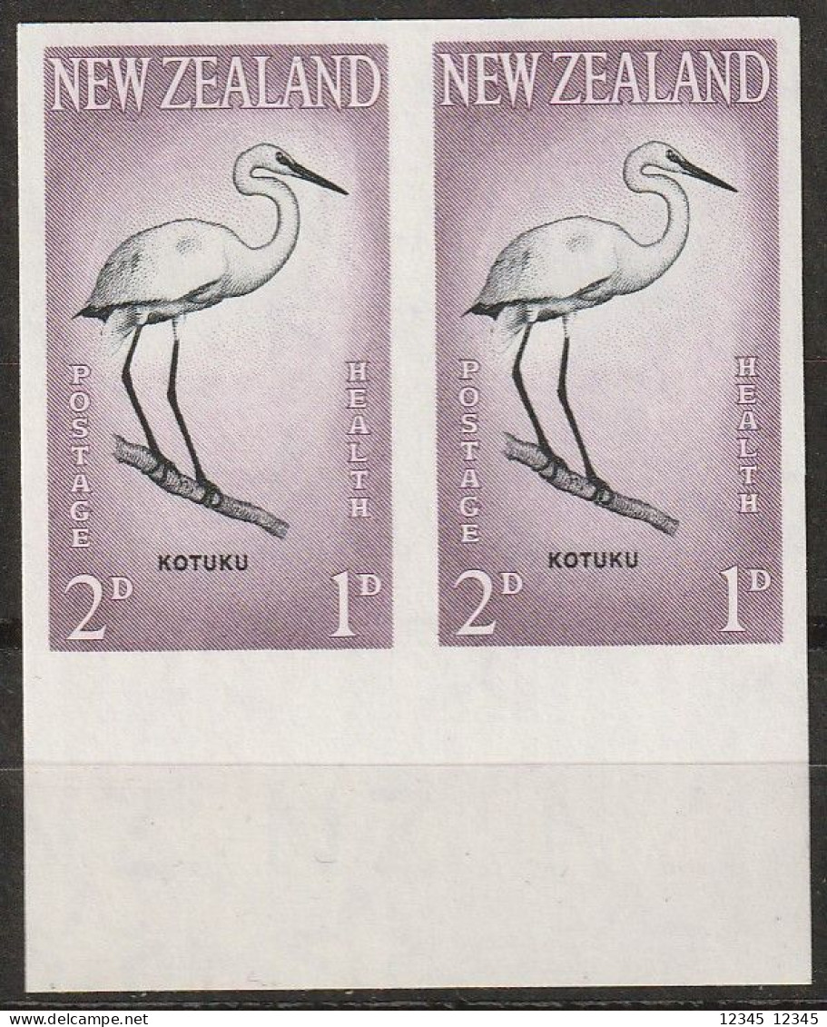 Nieuw Zeeland 1961, Postfris MNH, Imperf. - Variétés Et Curiosités