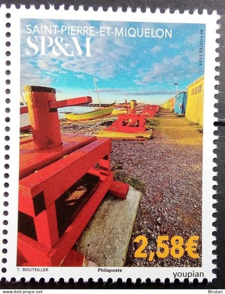 St. Pierre And Miquelon 2024, Saint Pierre Island, MNH Single Stamp - Neufs