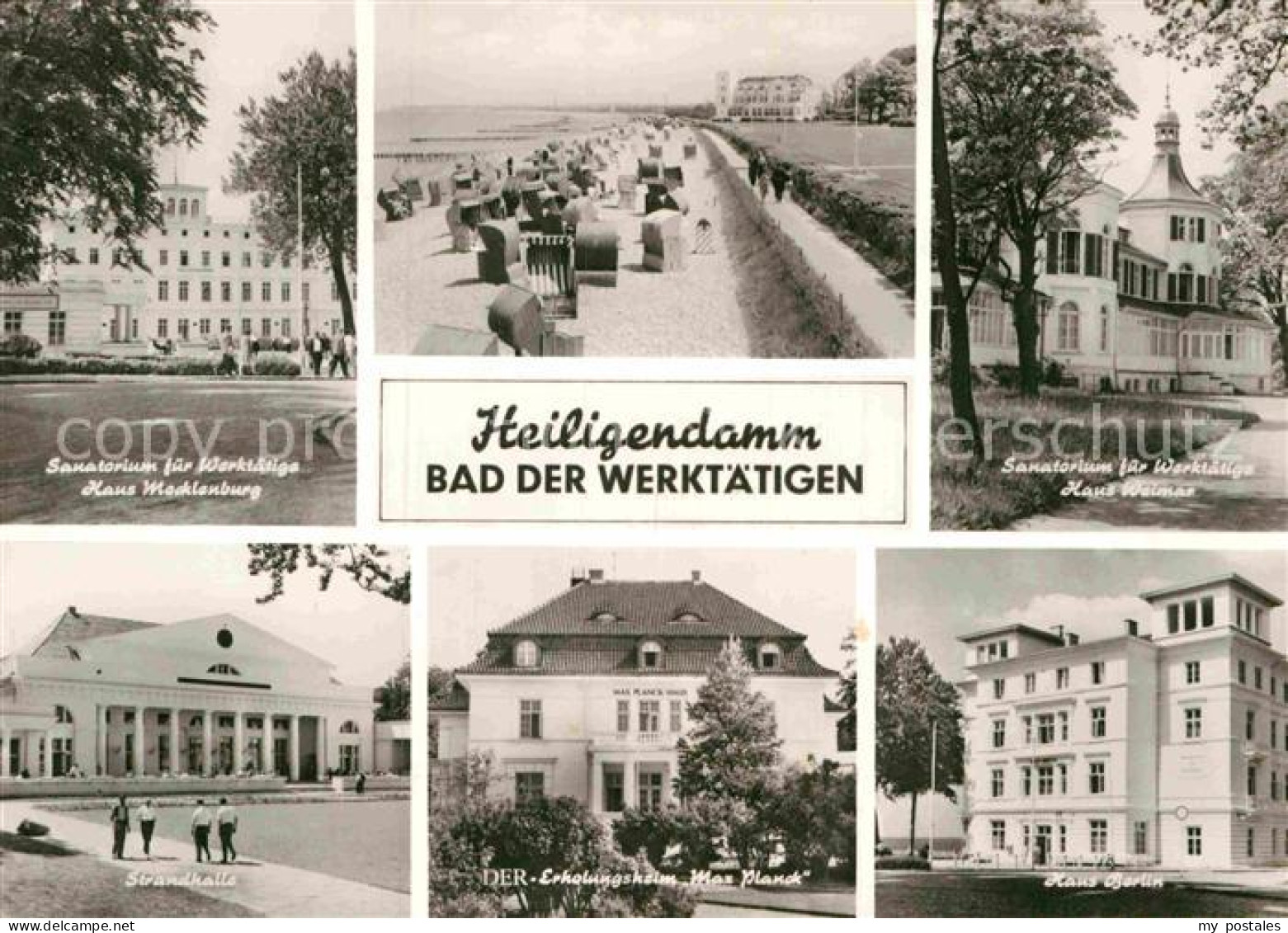 72900718 Heiligendamm Ostseebad Sanatorium Fuer Werktaetige Strandhalle Haus Ber - Heiligendamm