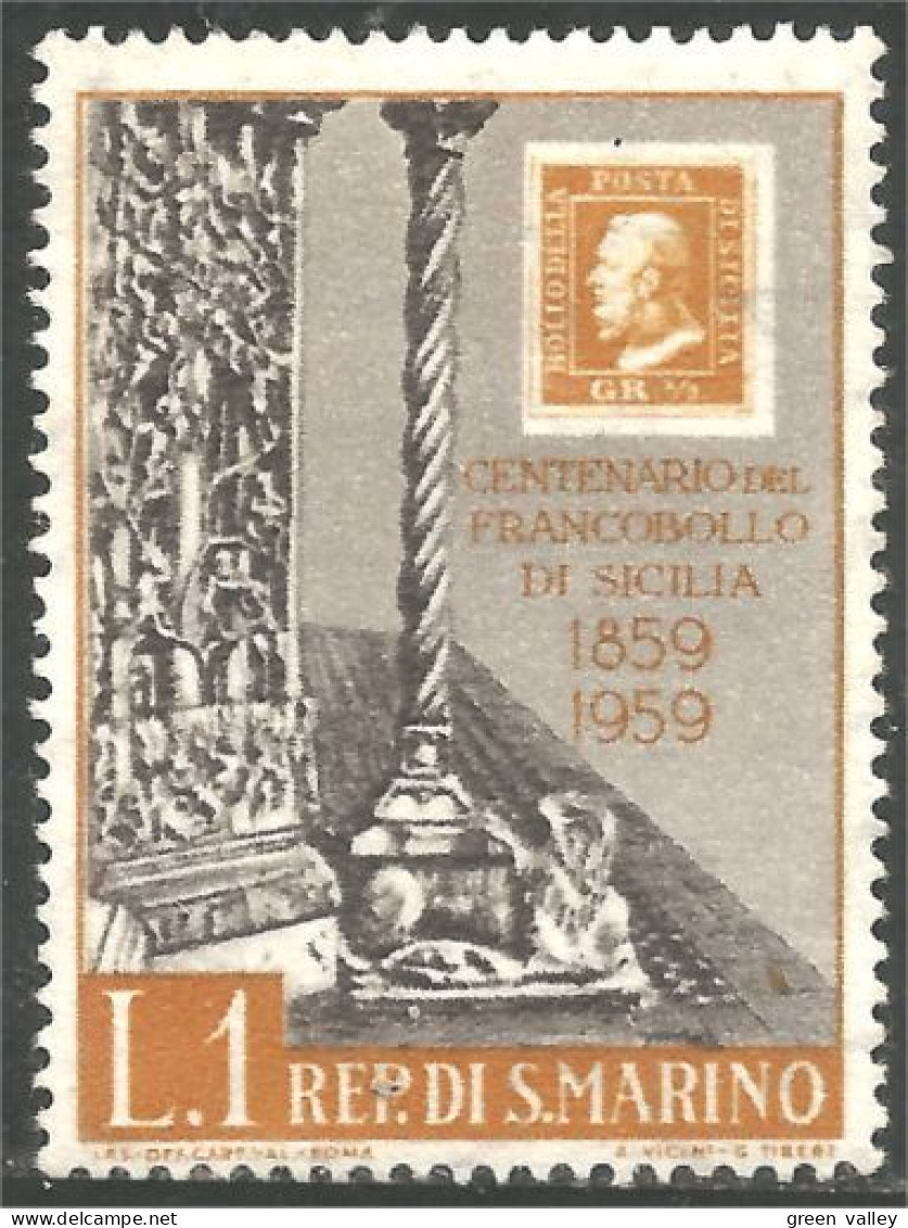 XW01-2323 San Marino Centenaire Timbre Stamp Centenary MH * Neuf - Ongebruikt
