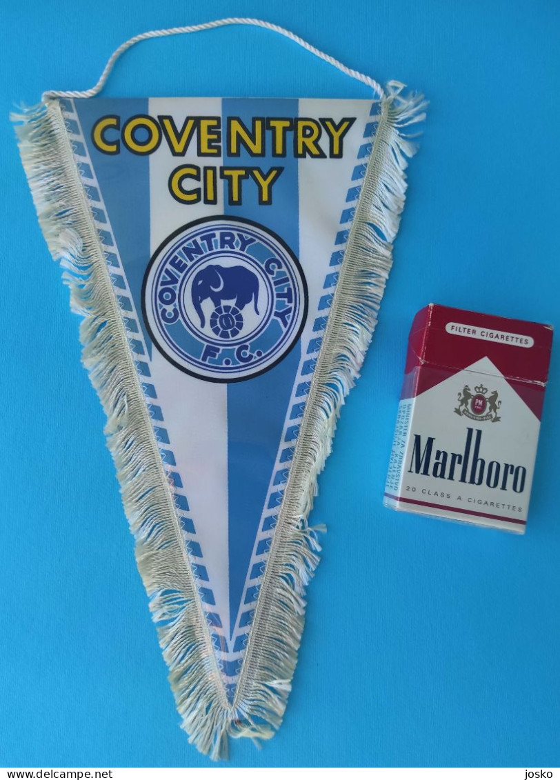 COVENTRY CITY FC - Nice Original Vintage Football Pennant * Larger Size * England Soccer Foot Fussball Futbol Calcio - Abbigliamento, Souvenirs & Varie