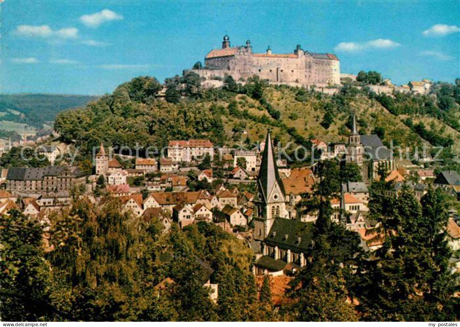 72900108 Kulmbach Panorama Mit Schloss Kulmbach - Kulmbach