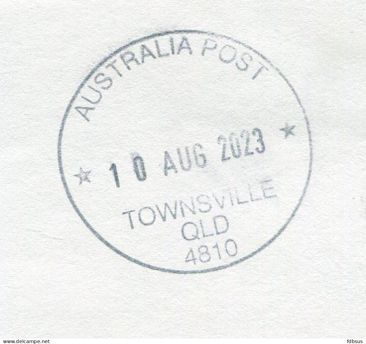 Aug. 2023 Cover From Belgium To Townsville Australia - Returned Back 23/2/2024 - See Postal Markings RTS - Australia Pos - Lettres & Documents