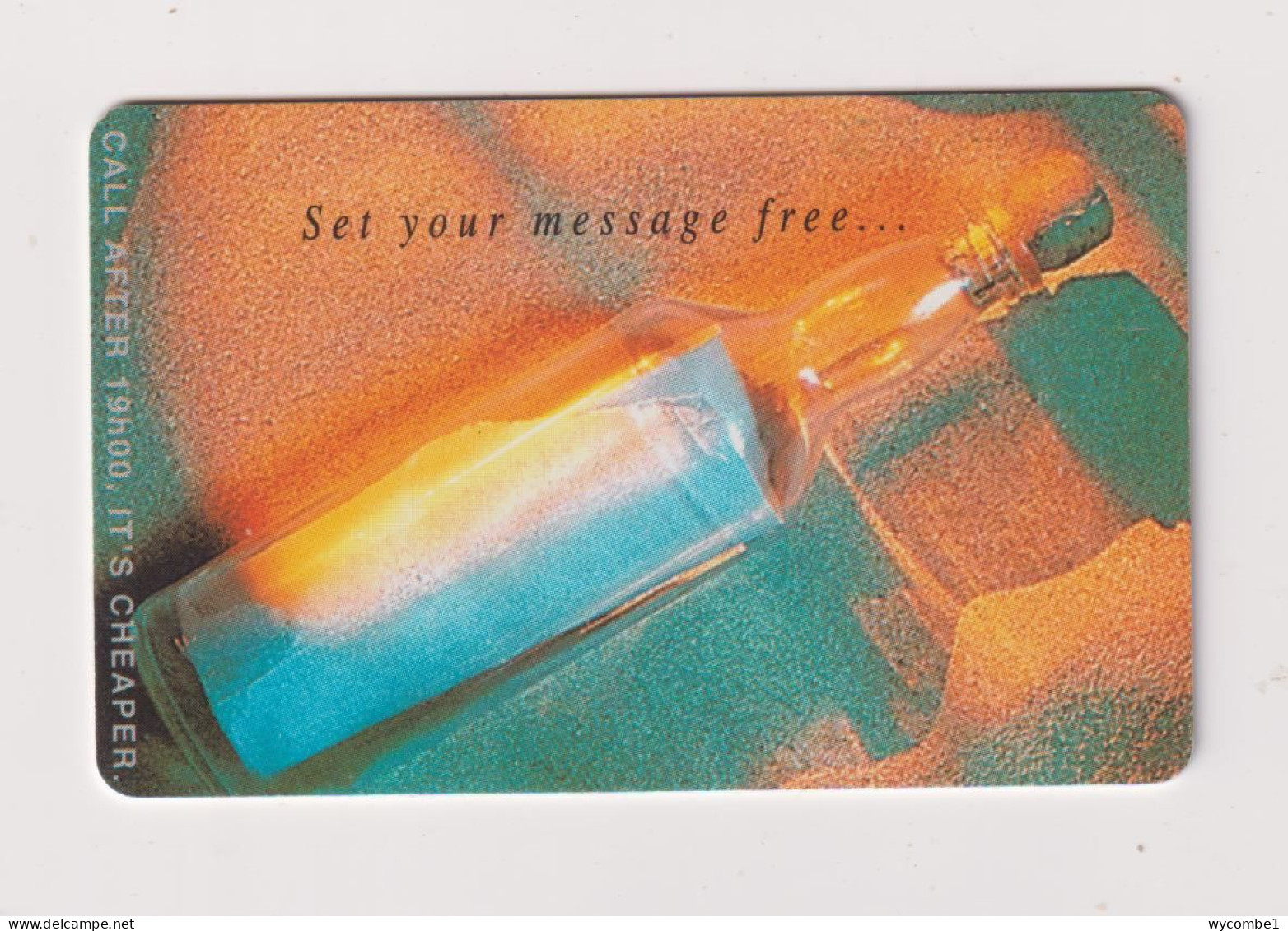 NAMIBIA  - Message In A Bottle Chip Phonecard - Namibia