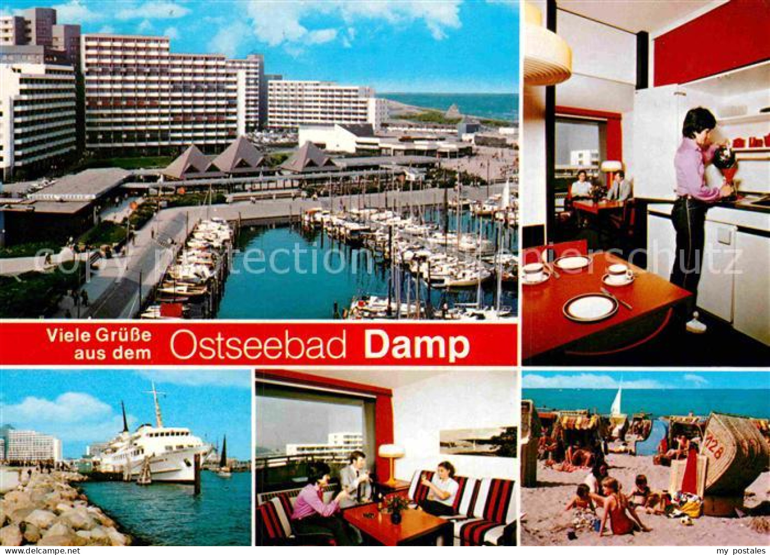 72899011 Damp Yachthafen Strand Restaurant Damp - Damp