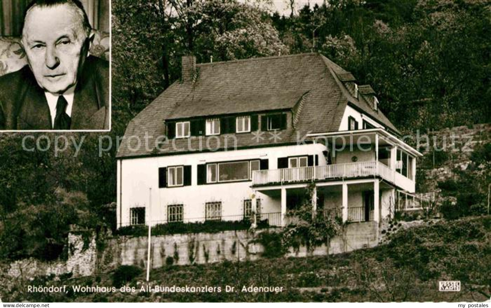 72898548 Rhoendorf Wohnhaus Dr. Adenauer  Bad Honnef - Bad Honnef