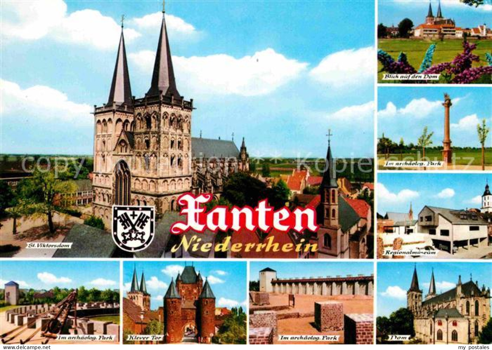 72898488 Xanten Sankt Viktorsdom Klever Tor Dom Regionamuseum Xanten - Xanten