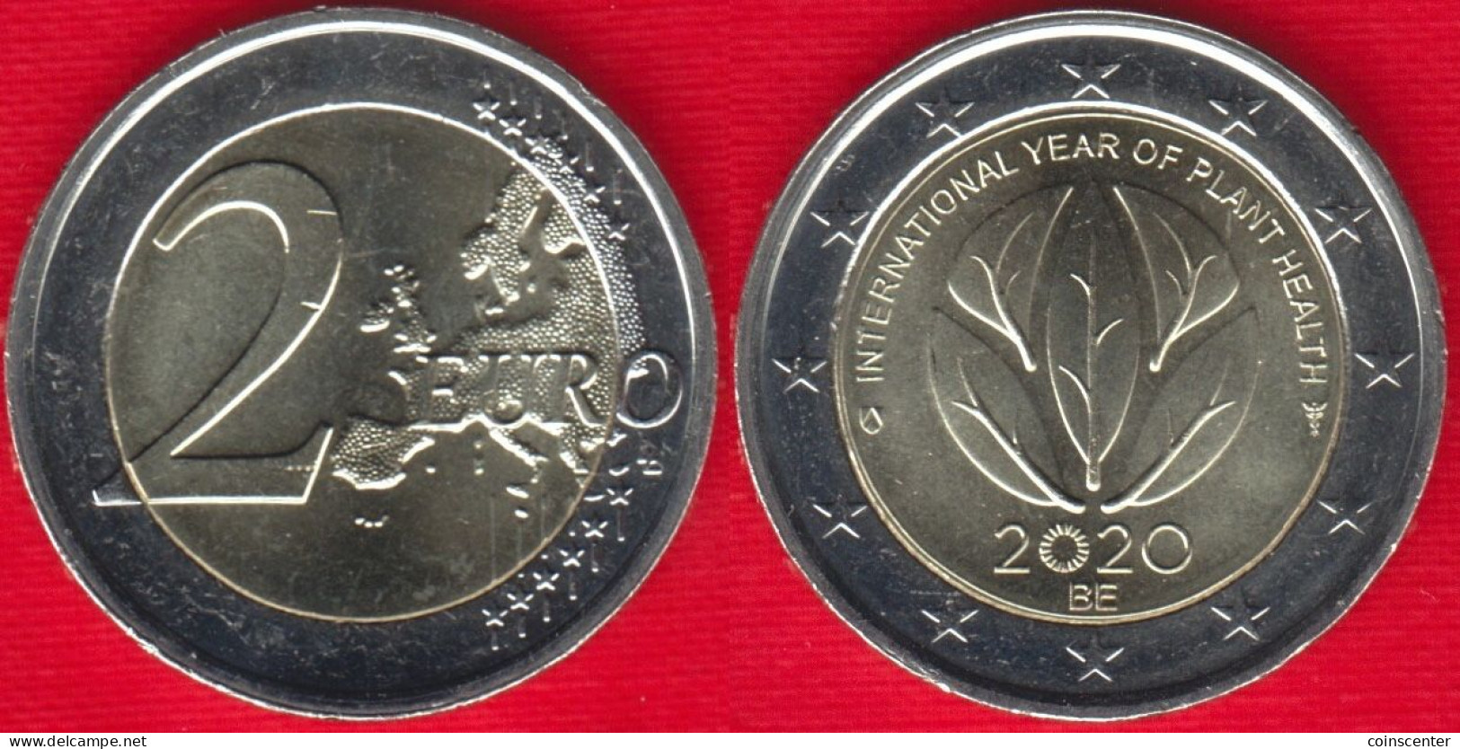 Belgium 2 Euro 2020 "Year Of Plant Health" BiMetallic UNC - Bélgica