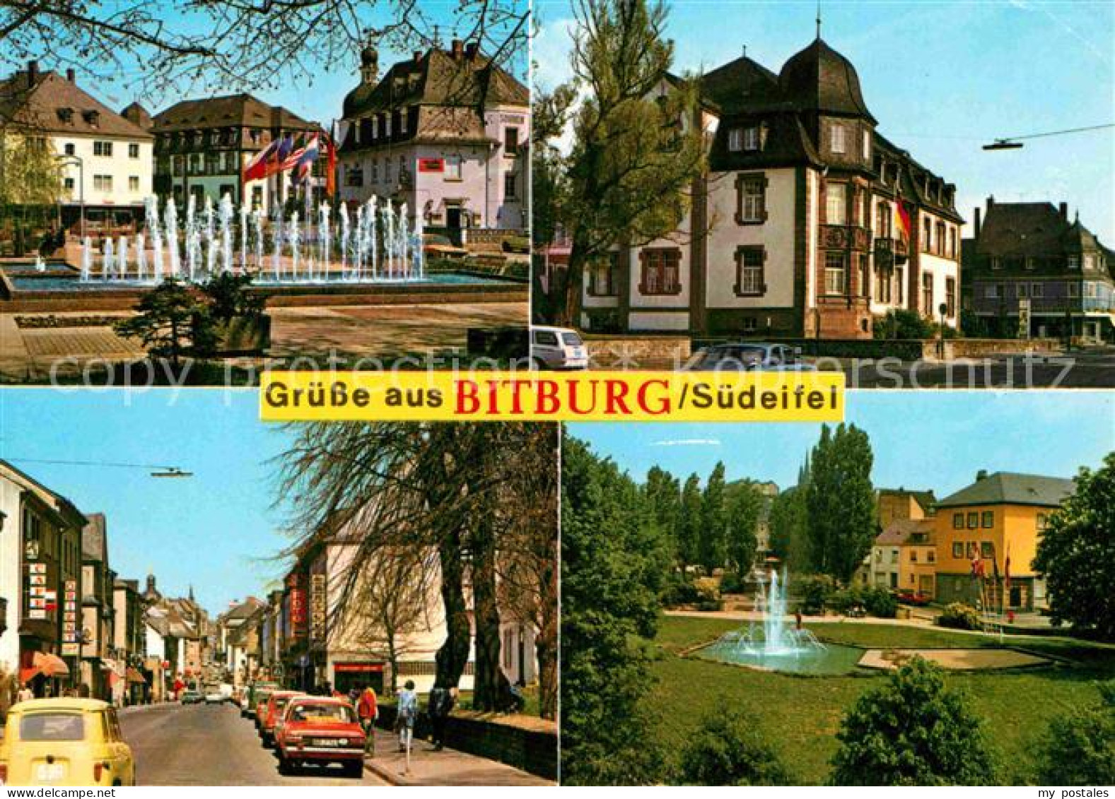 72898137 Bitburg Wasserspiele Strassenpartie Park Bitburg - Bitburg