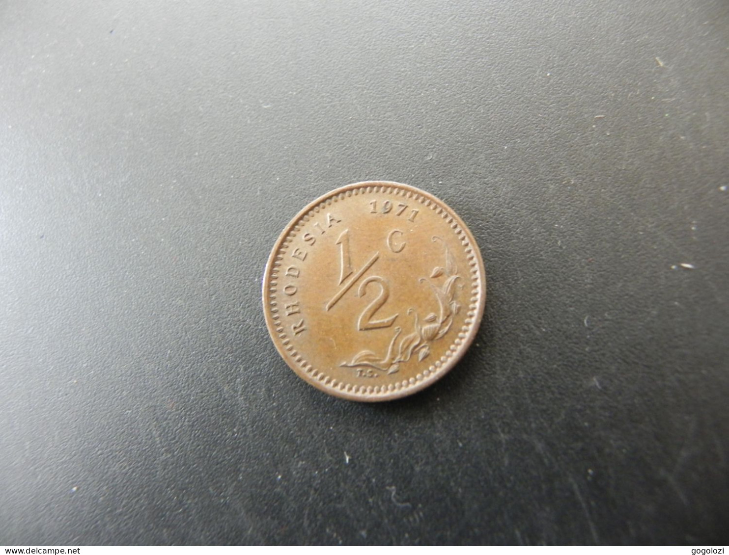 Rhodesia 1/2 Cent 1971 - Rhodesië