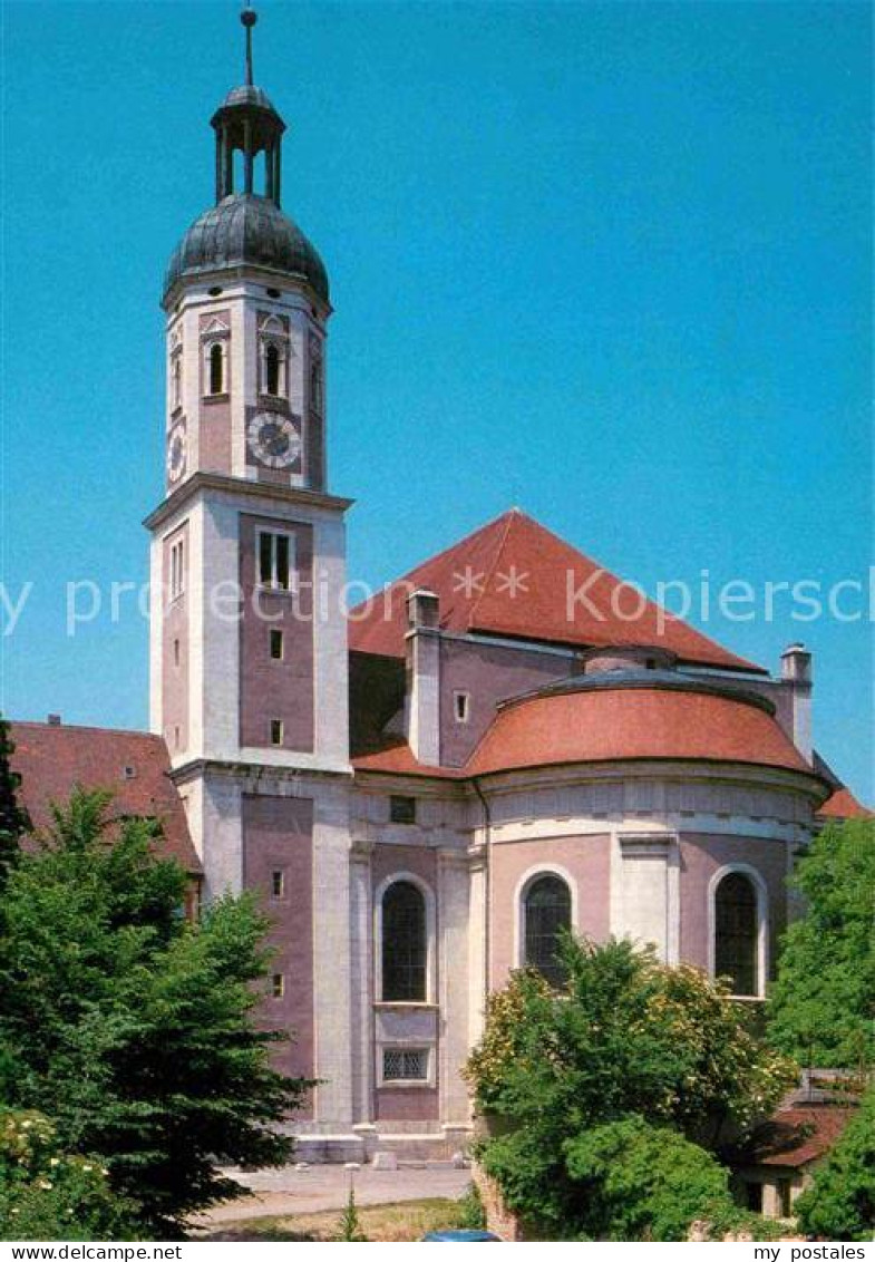 72898076 Eichstaett Oberbayern Schutzengelkirche Turm Mit Der Apsis Eichstaett - Eichstaett