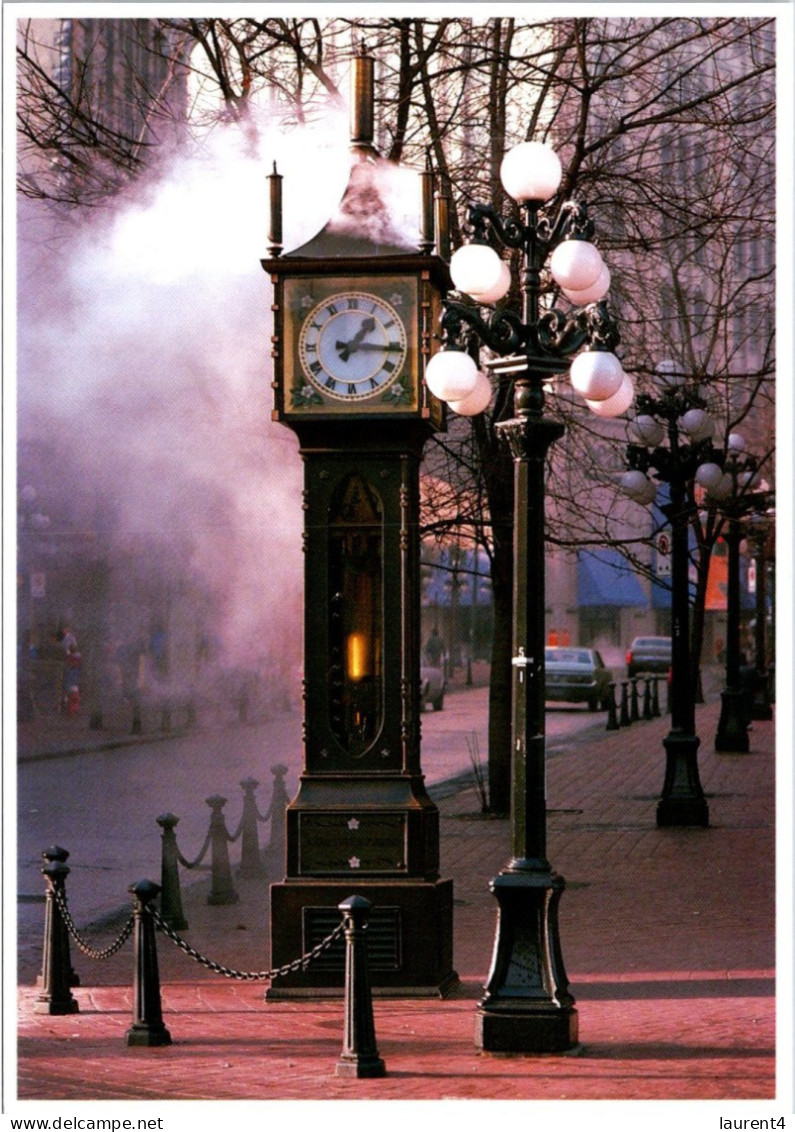 25-2-2024 (1 Y 15) Canada - Vancouver Gastown's Famous Old Steam Clcok (horloge) - Vancouver