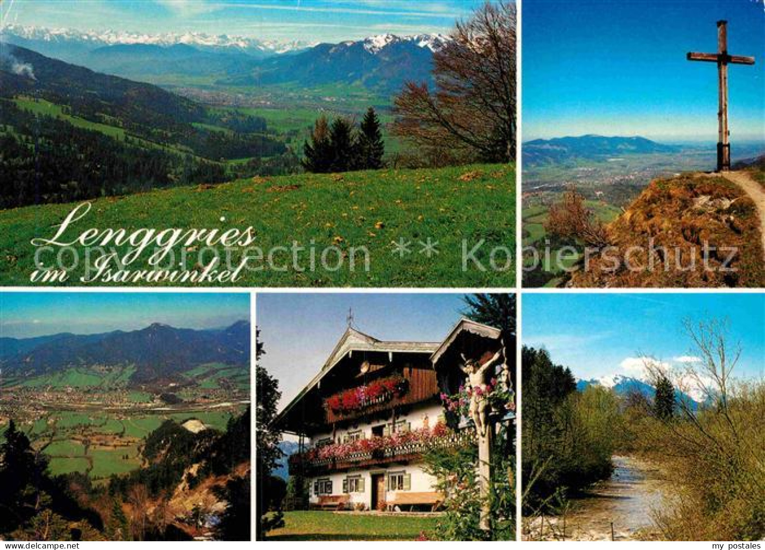 72896801 Lenggries Karwendel Grasleitenstein Geigerstein Isarwinkler Bauernhaus  - Lenggries