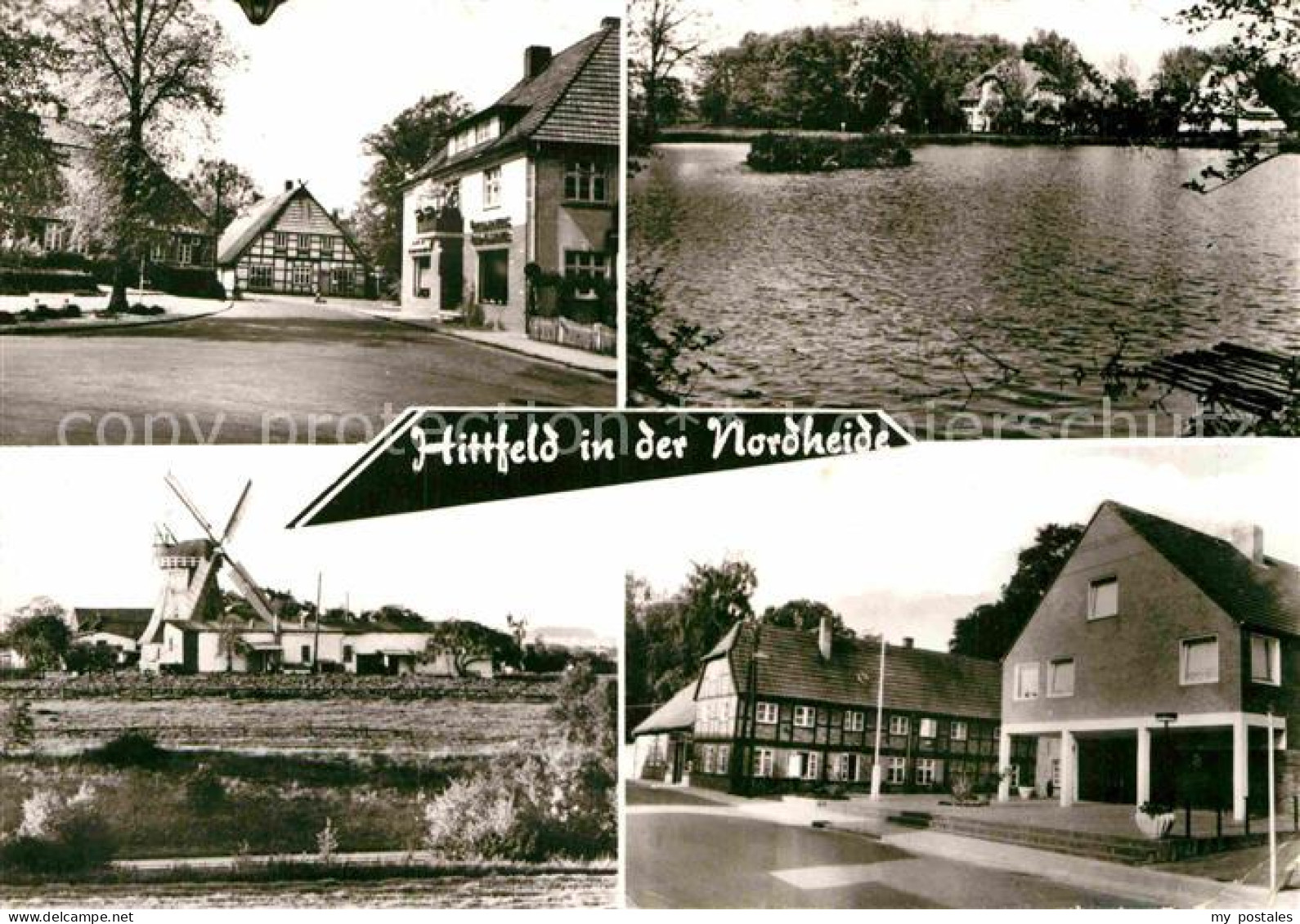 72896558 Hittfeld Ortsansichten Muehle See Hittfeld - Seevetal