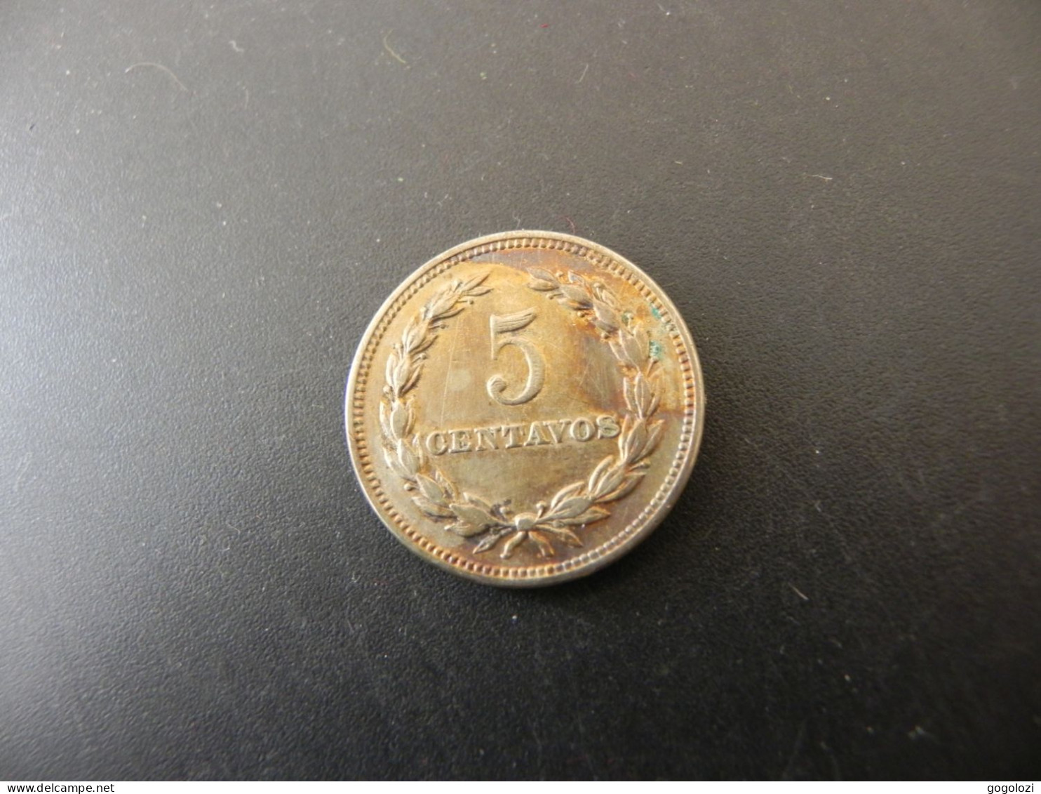 El Salvador 5 Centavos 1944 - Salvador