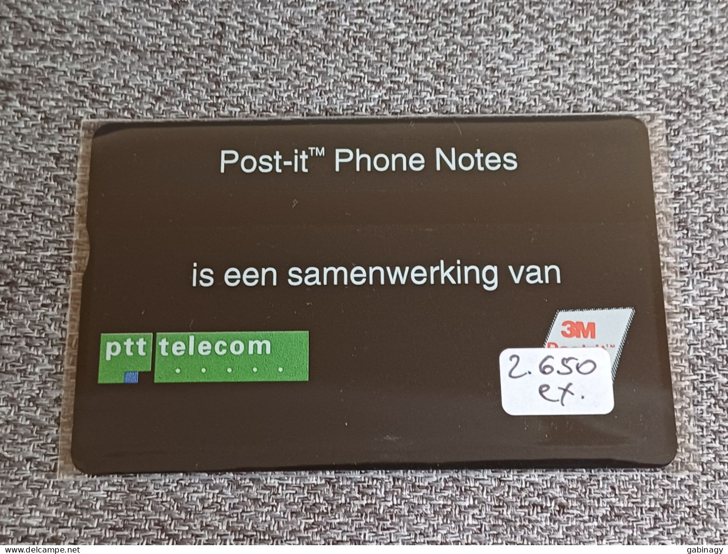 NETHERLANDS - R056 - PHONE NOTES - 2.650 EX. - Privat