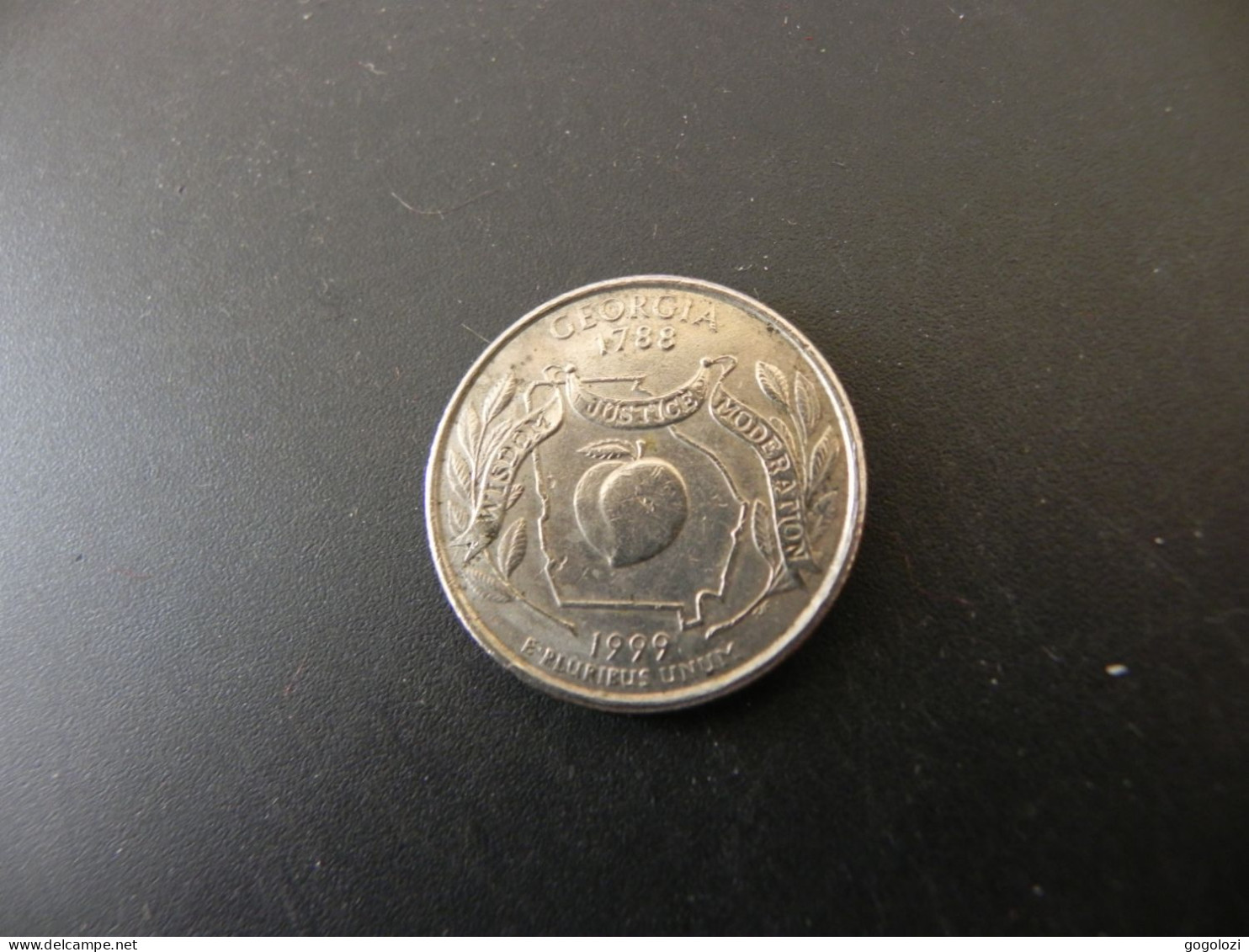 USA 1/4 Dollar 1999 - Georgia - 1999-2009: State Quarters