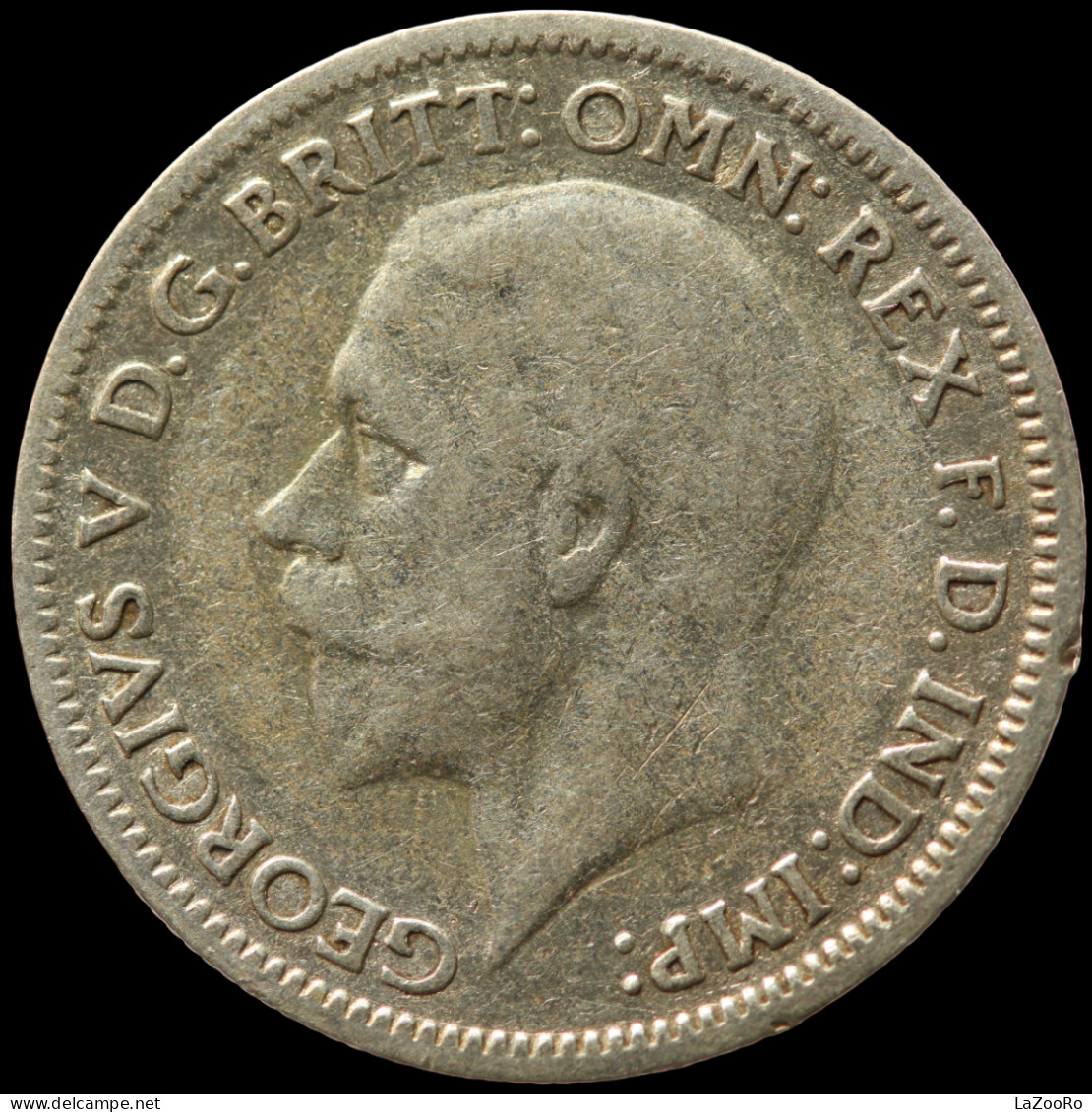 LaZooRo: Great Britain 6 Pence 1932 XF - Silver - H. 6 Pence