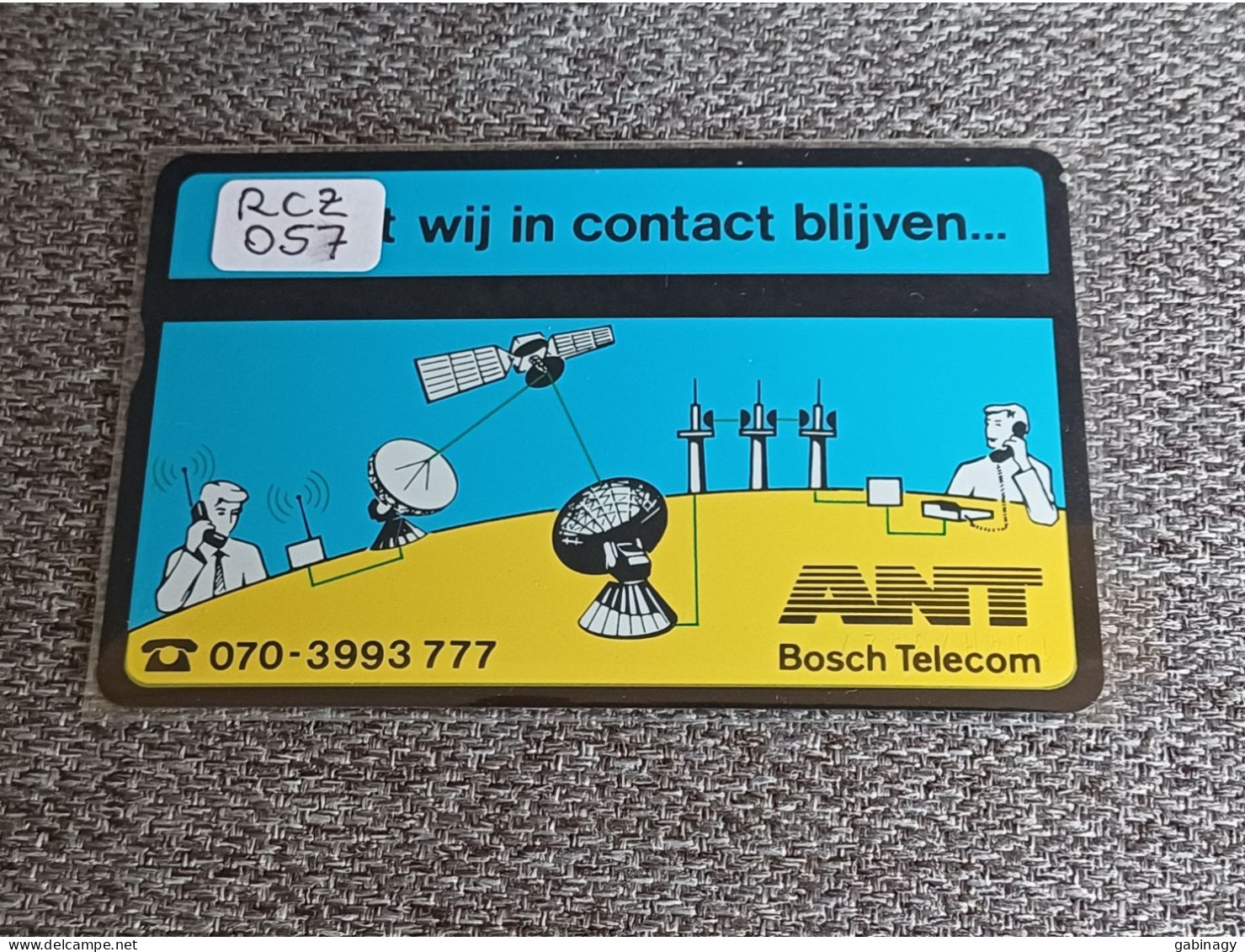 NETHERLANDS - RCZ057 - ANT BOSCH TELECOM - SATELITE - 1.000 EX. - Privat