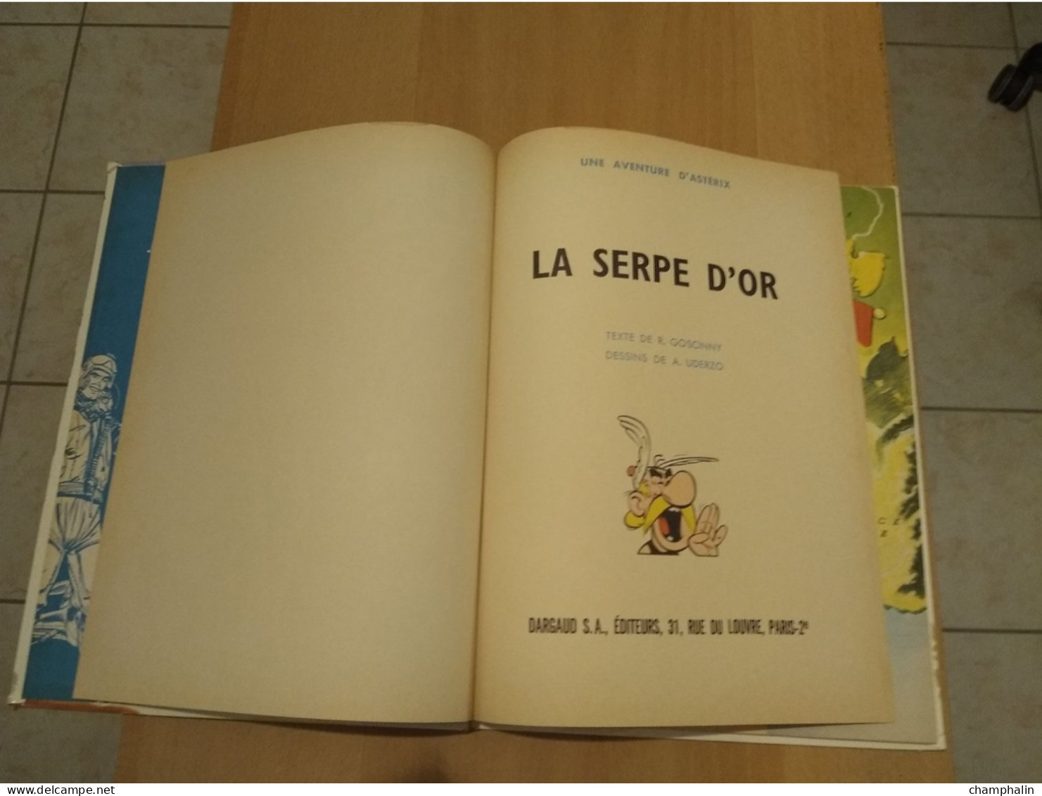 Goscinny & Uderzo - Astérix le Gaulois - La Serpe d'Or - Ed Dargaud - Réf Série 2a1963' (1963) - Voir état & description