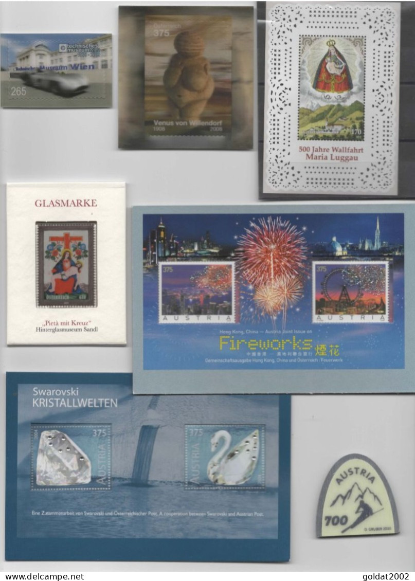 Austria , Mini Collection Of Unusual Stamps. - Collezioni