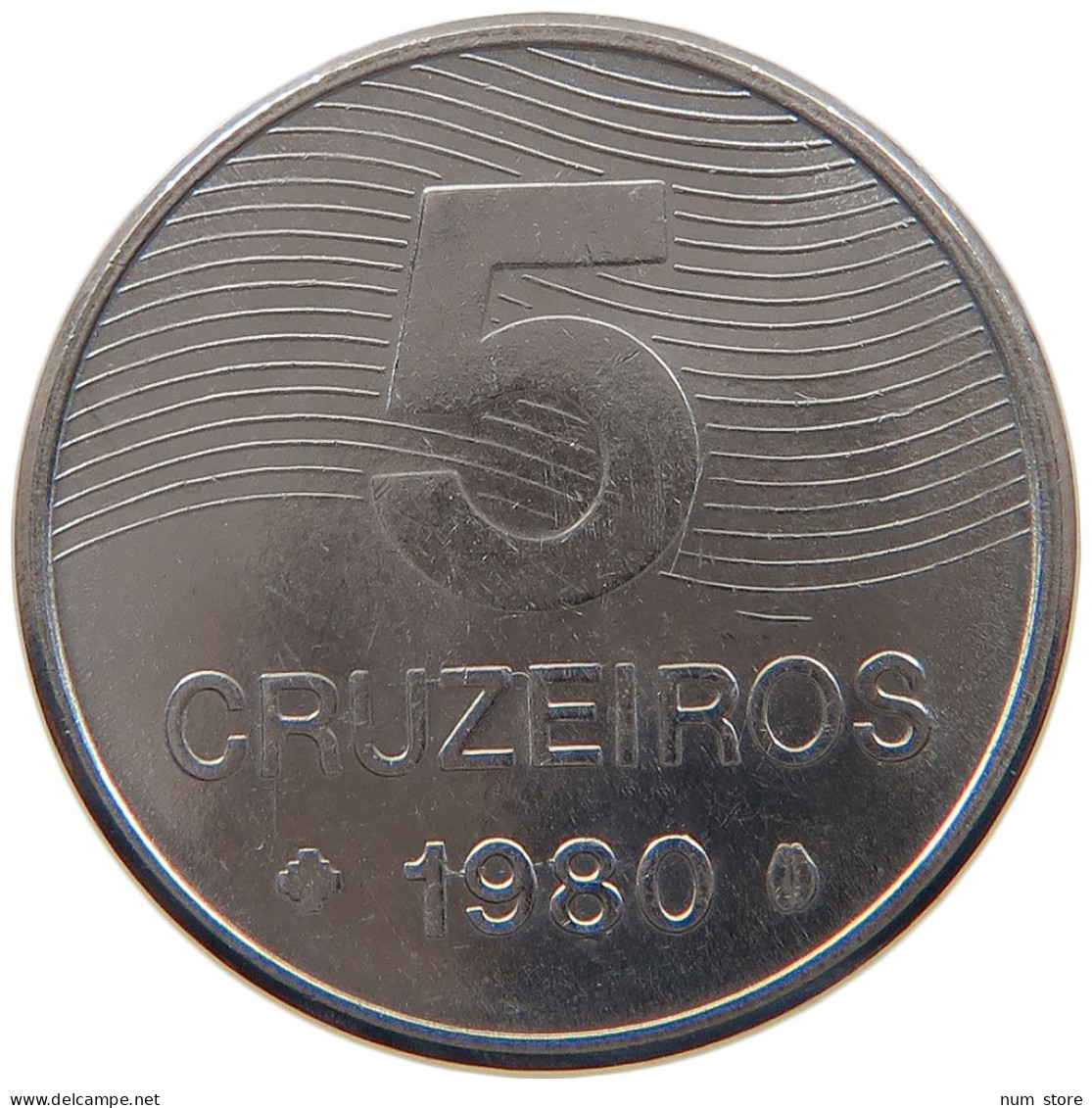 BRAZIL 5 CRUZEIROS 1980 #s093 0169 - Brasilien