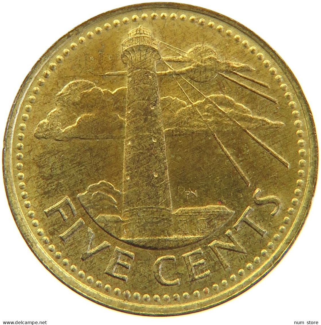 BARBADOS 5 CENTS 1973 #s100 0471 - Barbados