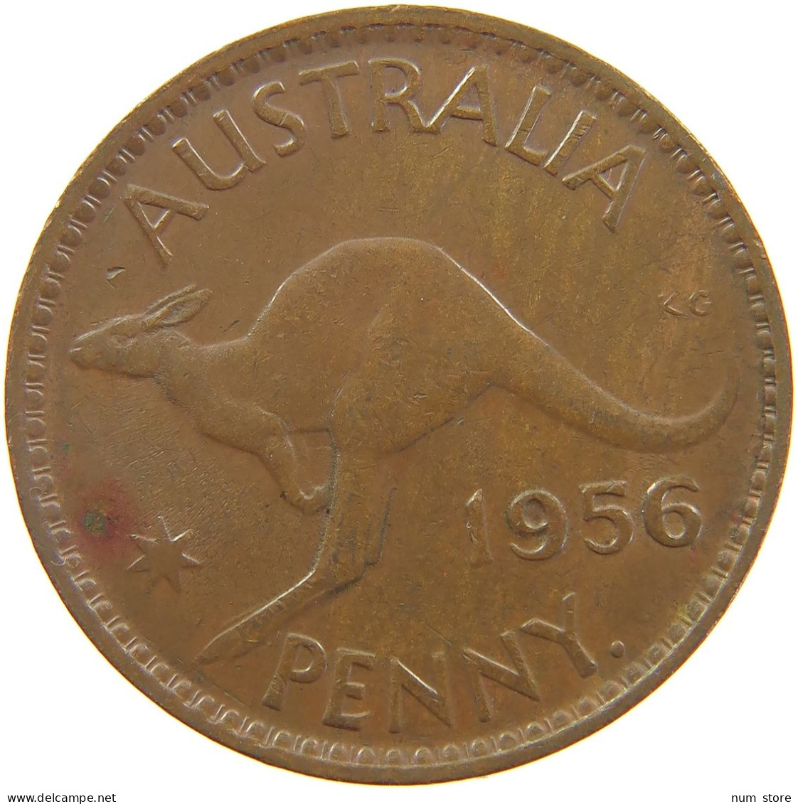 AUSTRALIA PENNY 1956 #s099 0121 - Penny