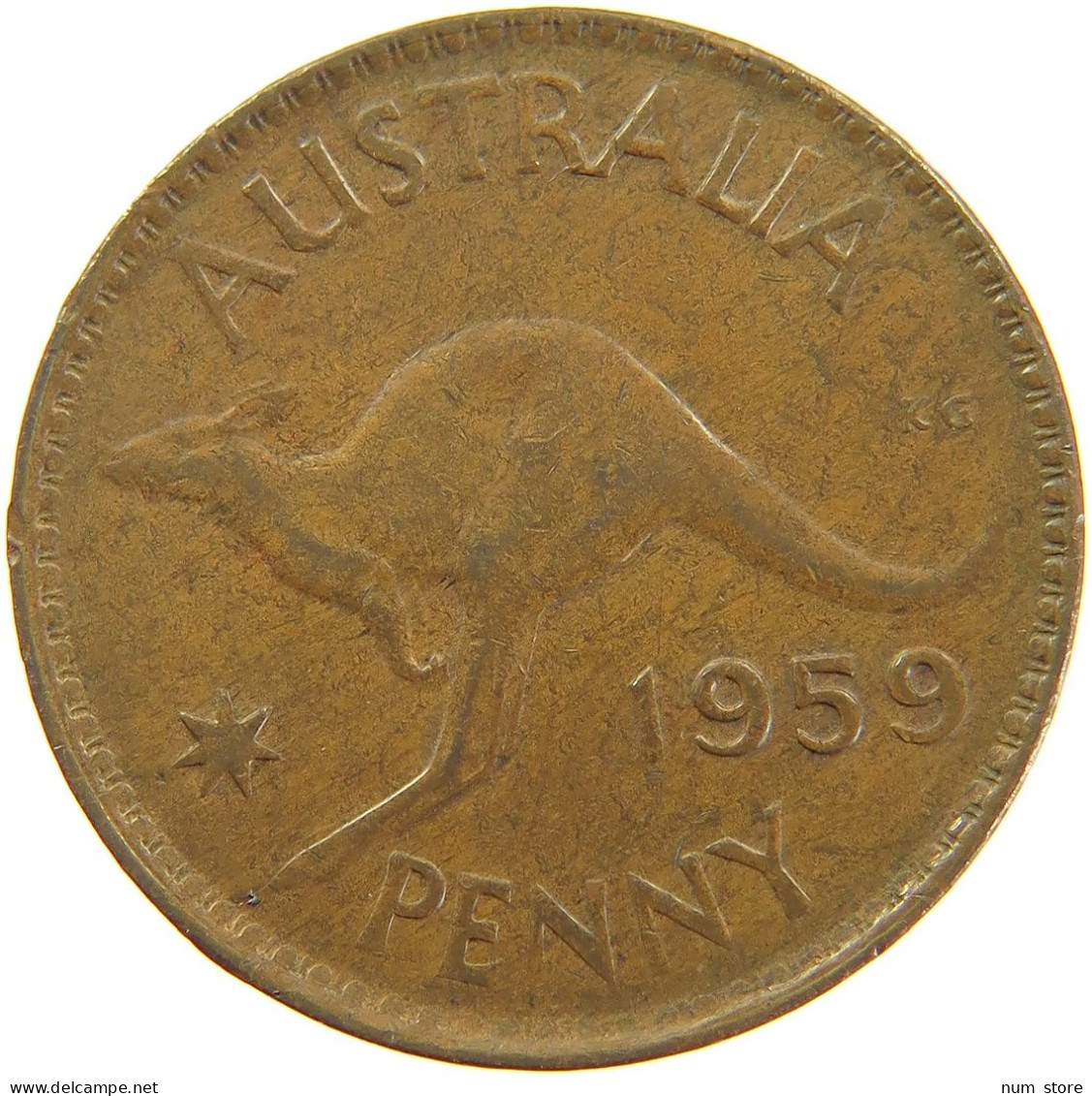 AUSTRALIA PENNY 1959 #s099 0127 - Penny