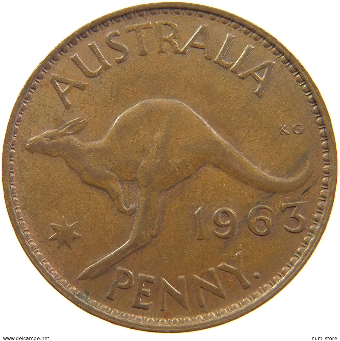 AUSTRALIA PENNY 1963 #s099 0123 - Penny