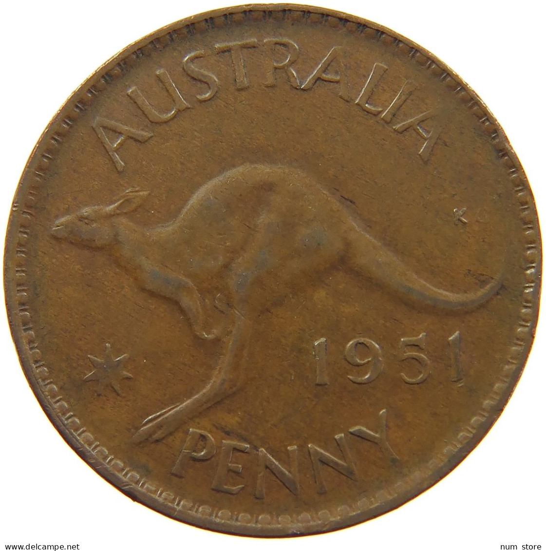 AUSTRALIA PENNY 1951 #s099 0149 - Penny