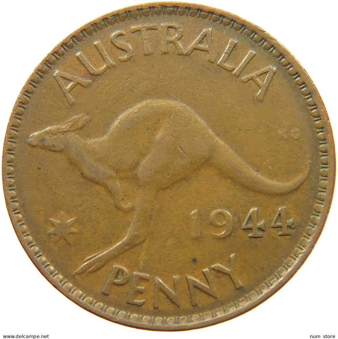 AUSTRALIA PENNY 1944 #s099 0151 - Penny