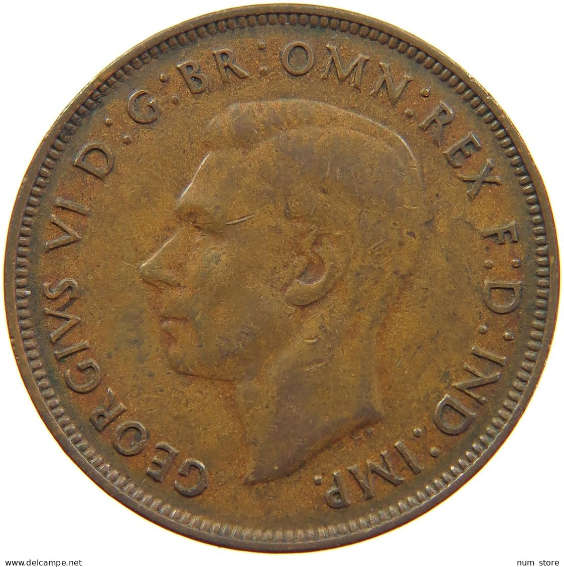 AUSTRALIA PENNY 1947 #s099 0139 - Penny