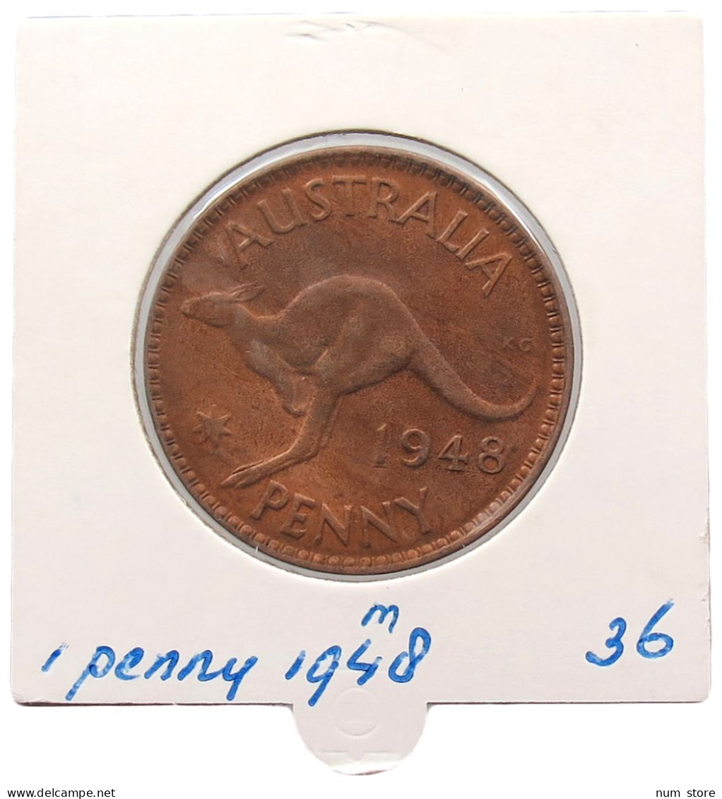 AUSTRALIA PENNY 1948 #alb069 0285 - Penny