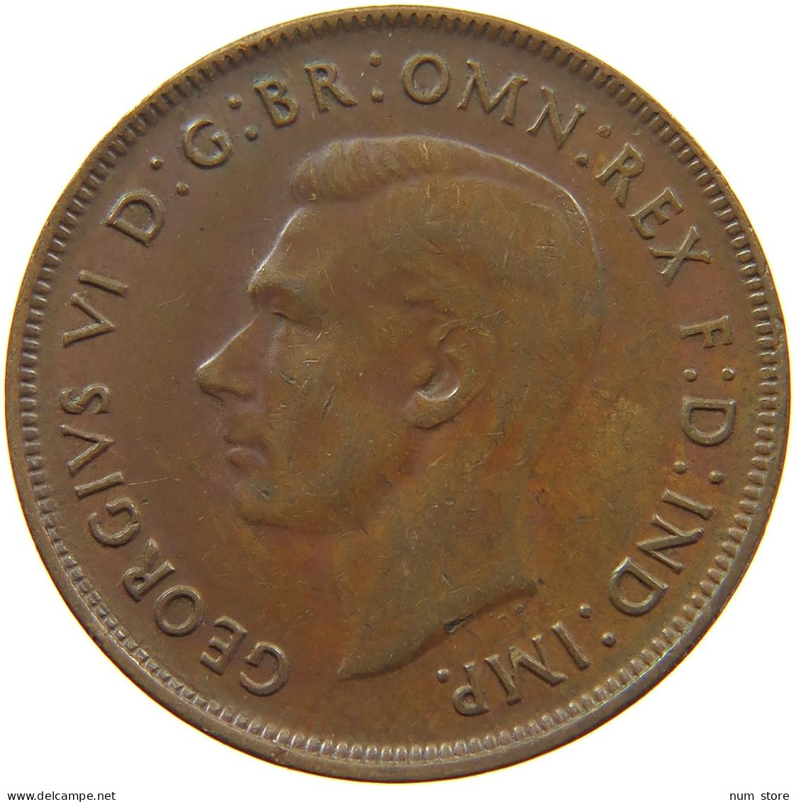 AUSTRALIA PENNY 1945 #s099 0155 - Penny