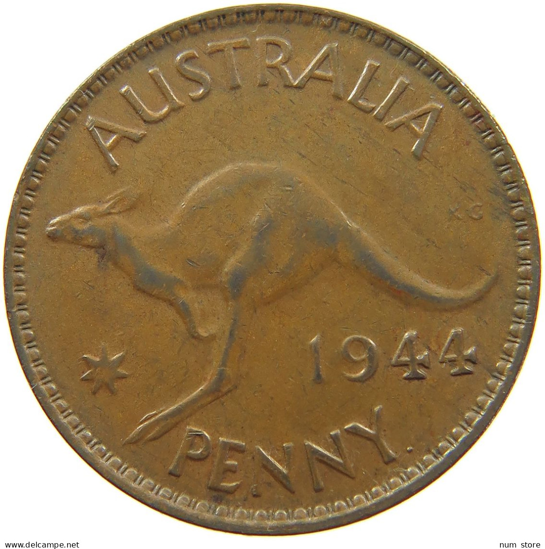 AUSTRALIA PENNY 1944 #s099 0157 - Penny