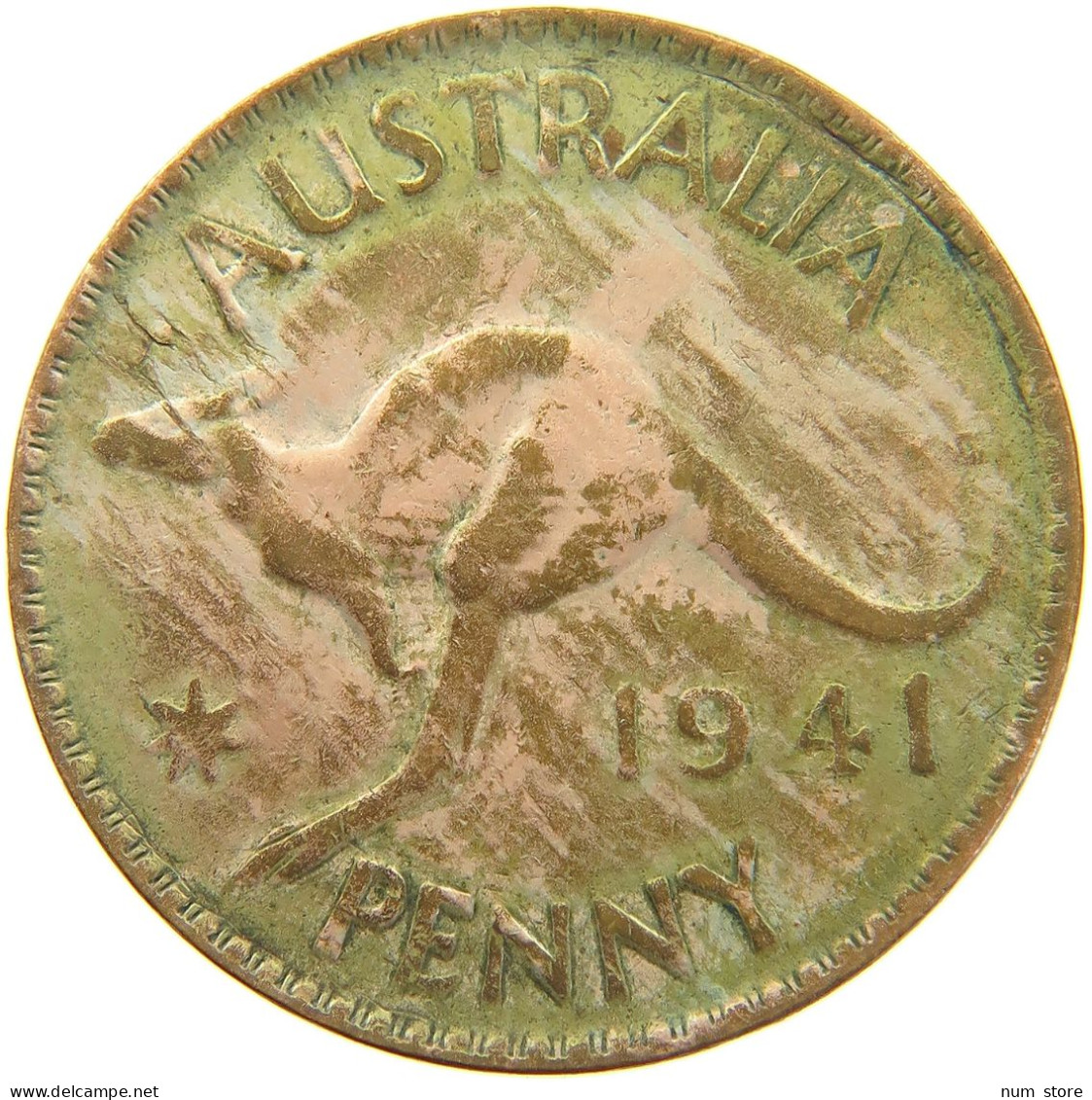 AUSTRALIA PENNY 1941 #s099 0135 - Penny