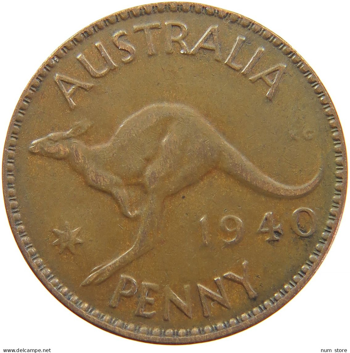 AUSTRALIA PENNY 1940 #s099 0143 - Penny