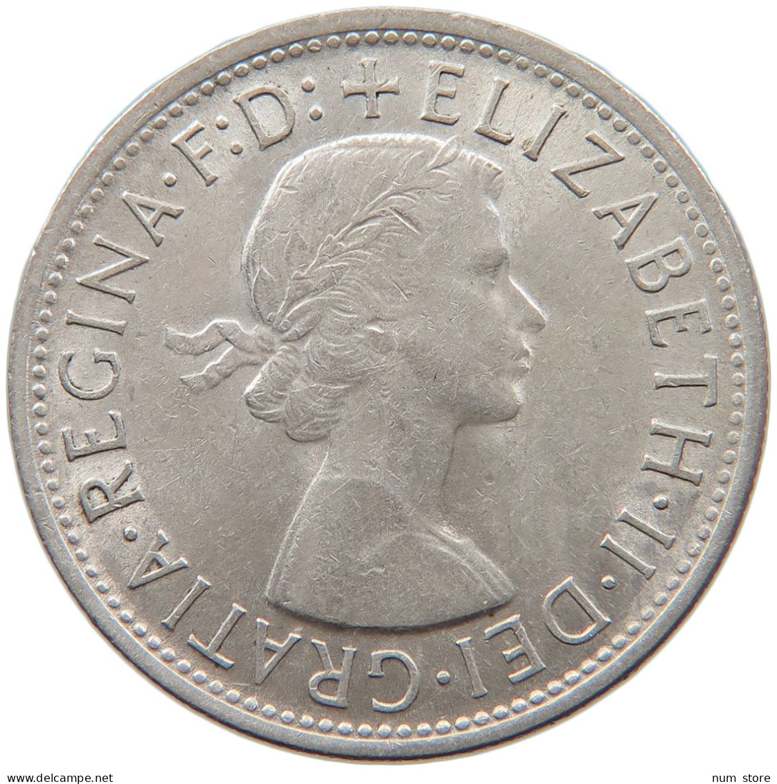 AUSTRALIA FLORIN 1958 #s099 0207 - Florin